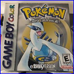 2000 Pokemon Silver Version Nintendo Game Boy Color (GBC) COMPLETE IN BOX (CIB)