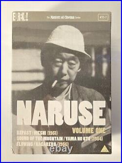 3 DVD Box Set & Book MIKIO NARUSE Volume 1 Eureka Masters Of Cinema # 35-7