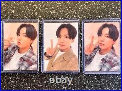BTS Fortune Box Purple Edition JAPAN FC Official Photocard JUNGKOOK Set 3ea F/S