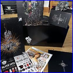 Death Note Death Box Takeshi Obata Figures Book Prints Japan Limited RARE