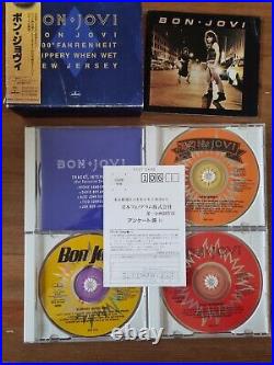 Extremely Rare Bon Jovi Great Box 4cd Set W booklet Japan Edition