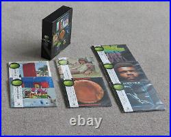 George Harrison-Billy Preston-James Taylor + + Japan Mini LP 7 CD + Promo Box