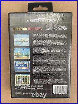 Gunstar Heroes Sega Mega Drive Game Boxed Pal Version Fast Despatch Next Day