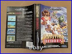 Gunstar Heroes Sega Mega Drive Game Boxed Pal Version Fast Despatch Next Day