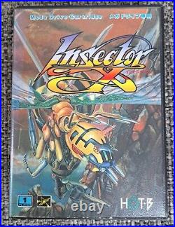 Insector X (Sega Mega Drive) CIB Complete in Box with Manual Japanese Version