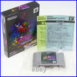 Legend of ZELDA Majora's Mask Memory Pack N64 Nintendo 64 Japan Import Boxed