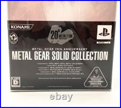 Metal Gear Solid 20th Anniversary Collection Limited Box Unopened Japan #255