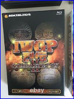 NEW JAPAN PRO WRESTLING blu ray IWGP NJPW RARE OOP BLU RAY DVD JAPAN IMPORT