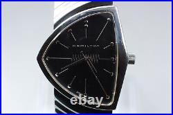 N MINT with BOX Hamilton Ventura H244810 Black Silver Limited Edition From JAPAN