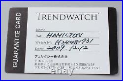 N MINT with BOX Hamilton Ventura H244810 Black Silver Limited Edition From JAPAN