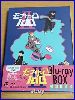 New Mob Psycho 100 II Blu-ray Box First Limited Edition Booklet From Japan F/S