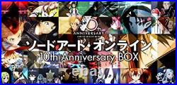 New Sword Art Online 10th Anniversary BOX Limited Edition 12 Blu-ray+8 CD Japan