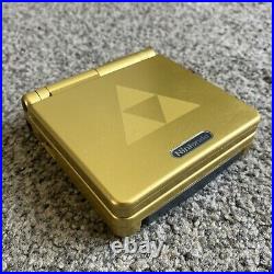 Nintendo GameBoy Advance SP Zelda Limited Edition Pak Minish Cap Complete In Box