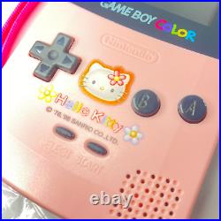 Nintendo GameBoy Color Special Box Sanrio Hello Kitty Open-Box kawaii mint