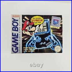 Nintendo Gameboy Original Boxed Super Mario Land And Tetris Special Edition