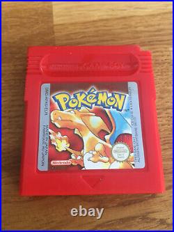 Nintendo Gameboy Pokemon Red Version Boxed and Complete VGC