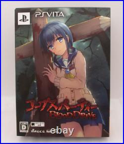 PS VITA Corpse Party Blood Drive Limited Edition with Box Japan import PSVITA 5pb