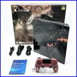 PlayStation 4 Pro MONSTER HUNTER WORLD LIOLAEUS EDITION? Near Mint in BOX? JAPAN
