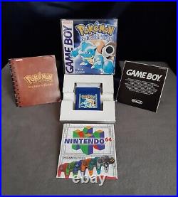 Pokémon Blue Version Nintendo Gameboy Color Complete In Box UK PAL New Battery