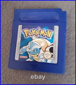 Pokémon Blue Version Nintendo Gameboy Color Complete In Box UK PAL New Battery