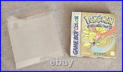 Pokémon Gold Version Nintendo Gameboy UK PAL Complete In Box Genuine