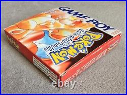 Pokemon Red Version Nintendo Gameboy UK PAL Complete In Box New Battery Genuine
