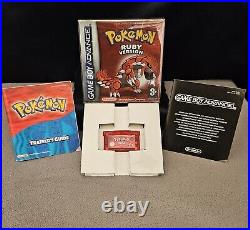 Pokémon Ruby Version Nintendo Gameboy Advance UK PAL Boxed With Manuals