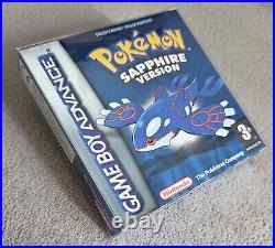 Pokémon Sapphire Nintendo Gameboy Advance UK PAL Complete In Box Genuine
