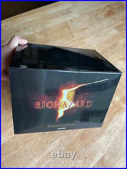 Resident Evil Biohazard 5 Limited Edition Japan Collectors Box Xbox 360