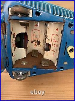 SH Horikawa Blue version Tin Vintage Space Ship Capsule Boxed Battery Japan 1960
