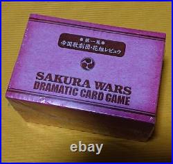 Sakura Wars First Edition Trading Card Box Japan Anime