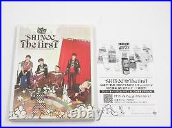 Shinee The First Limited 1st Edition Calendar CD DVD MP3 Korean Idol Box Japan