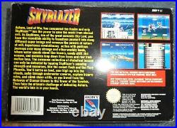 Snes Skyblazer boxed Complete Manual Nintendo pal version