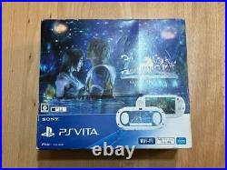 Sony PlayStation Vita FFX X2 HD bundled version With box USED From JAPAN