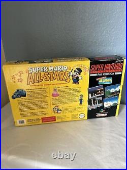 Super Nintendo Snes Console Mario All-Stars Version Boxed Complete PAL Tested