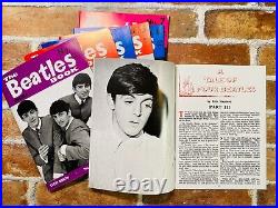 THE BEATLES MONTHLY BOX Limited Edition All 77 Official Fan Club Books Rare