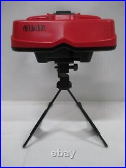 VB - Virtual Boy Console System - Box. JAPAN Game Nintendo. Work fully! 15263