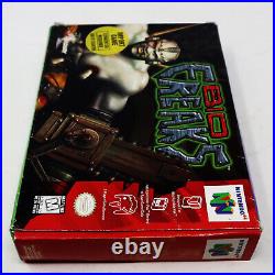 Vintage 1998 Nintendo 64 N64 Bio Freaks Cartridge Video Game Ntsc Version Boxed