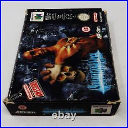 Vintage 1999 Nintendo 64 N64 Shadow Man Cartridge Video Game Pal Version Boxed
