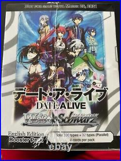 Weiss Schwarz Date A Live English Edition Sealed Booster Box