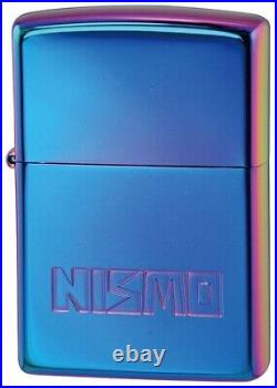 With Box Japan Limited Edition NISSAN ZIPPO NISMO Rainbow Titanium