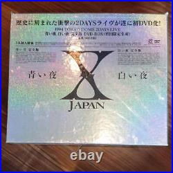 X JAPAN/Blue Night White Complete Edition Dvd-Box First Limited Production Disc